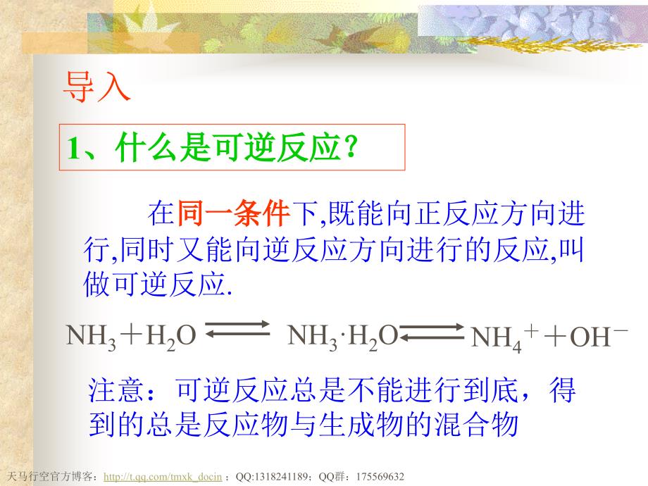 【化学课件】《化学平衡》教学设计ppt课件_第2页
