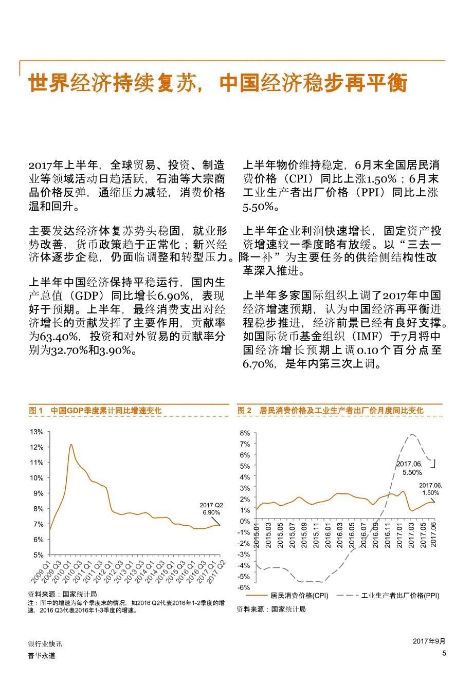 银行业快讯 - 2017年上半年中国银行业回顾与展望_第5页