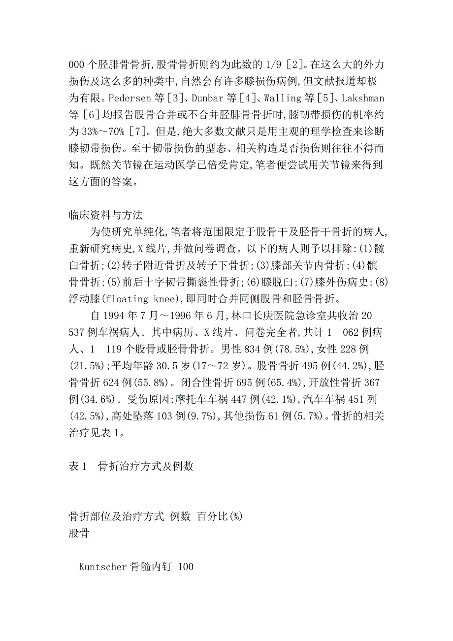 膝关节镜在下肢骨折合并膝不稳定的作用_第3页