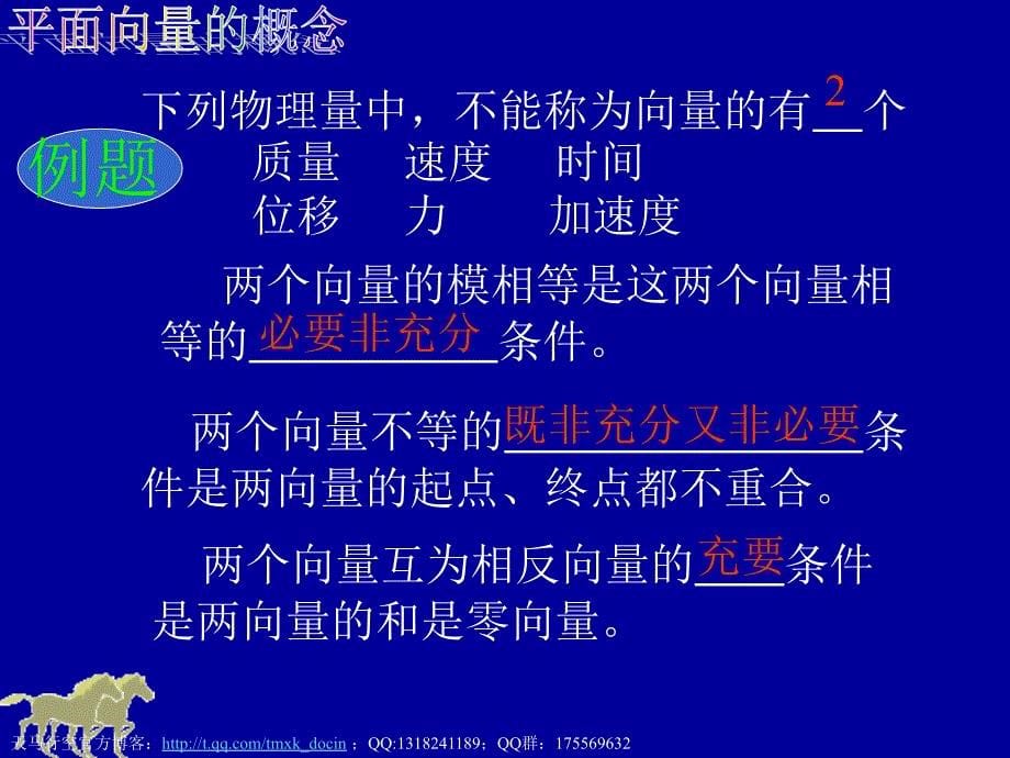 【高中数学课件】平面向量的概念（高三复习）_第5页