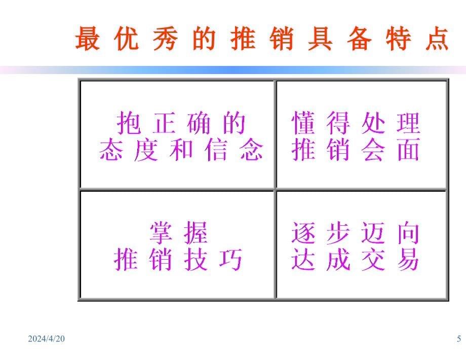 面对面销售技巧ppt_第5页