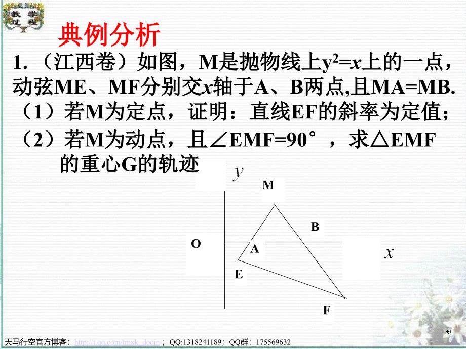 【高中数学课件】期末复习（圆锥曲线）_第2页