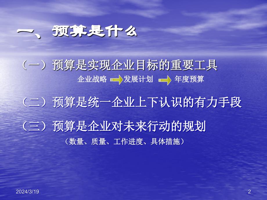 财务战略与规划资料 预算战略_第2页