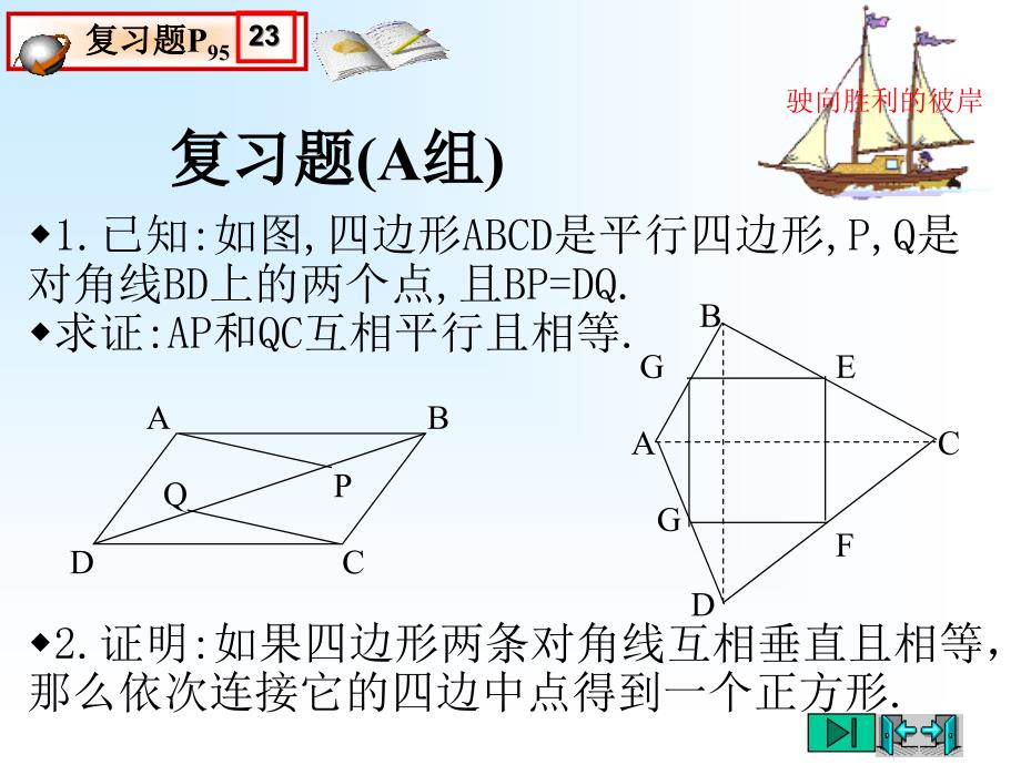 【初中数学课件】证明（三）复习课ppt课件_第5页