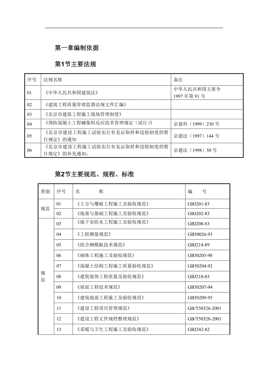 【土建工程】北京某住宅综合楼工程施工组织设计_第3页