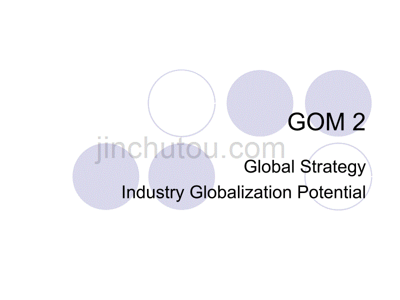 全球运营管理课件new gom2-global strategy and industry globalization potential_第1页