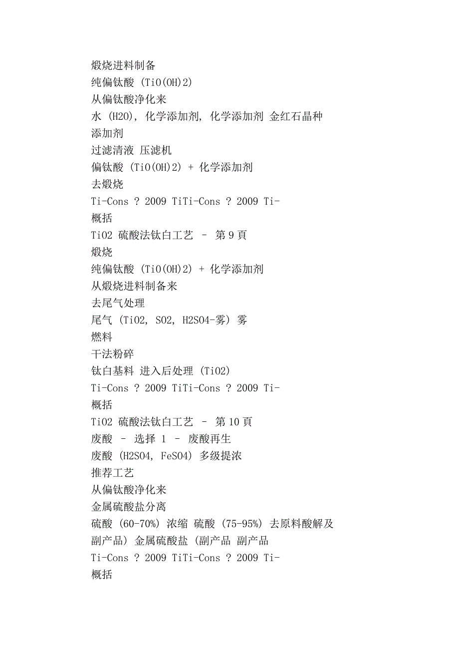 钛白粉硫酸法生产工艺_第4页