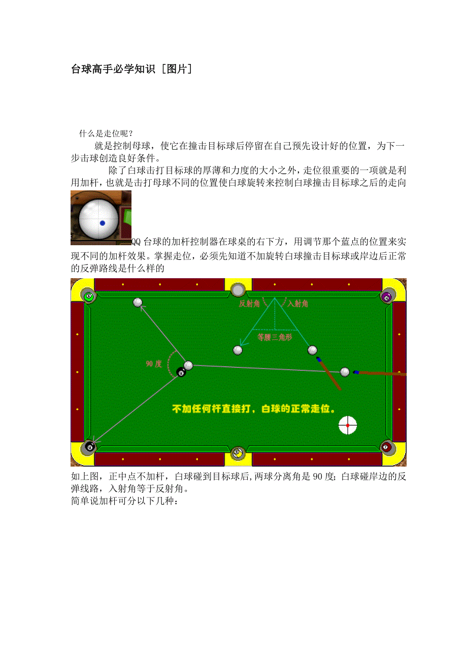 台球高手必学知识_第1页