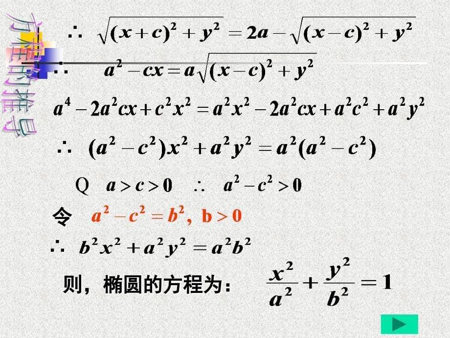 【高中数学课件】椭圆的标准方程1 _第5页