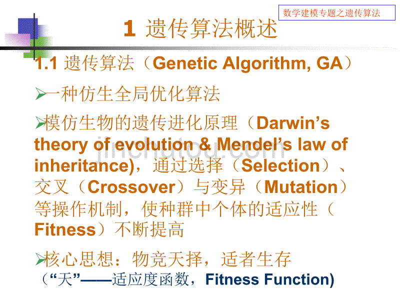数学建模专题之遗传算法_第4页