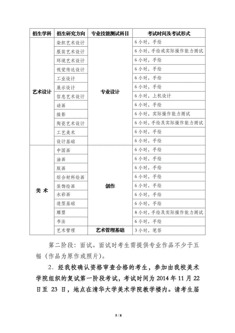 清华大学2014年招收在职人员攻读_第5页