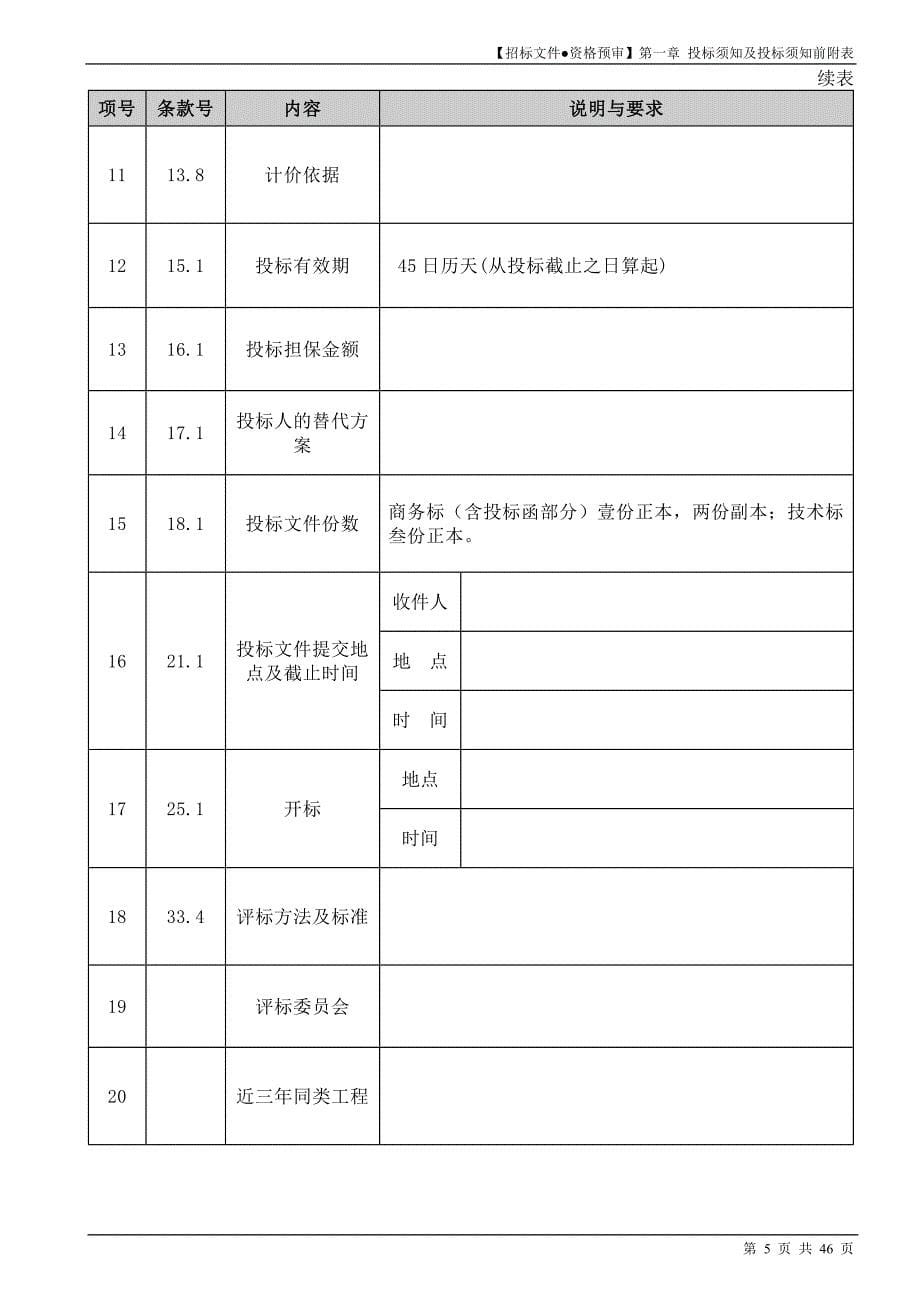 施工招标文件精品范本_第5页