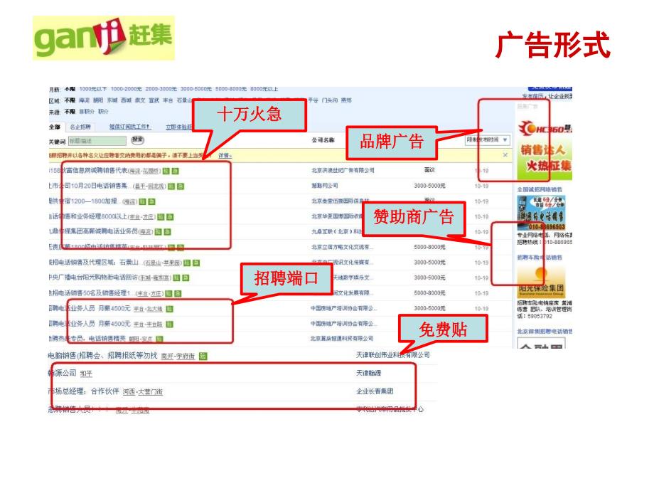 赶集网招聘产品简介_第3页