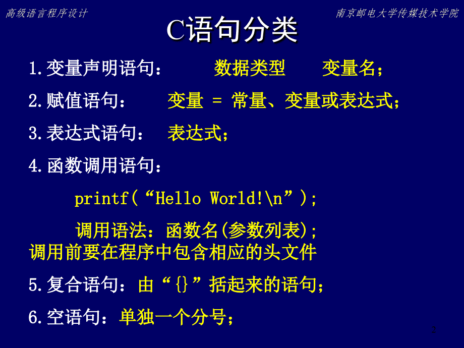 C程序设计 第3章 顺序结构程序设计_第2页