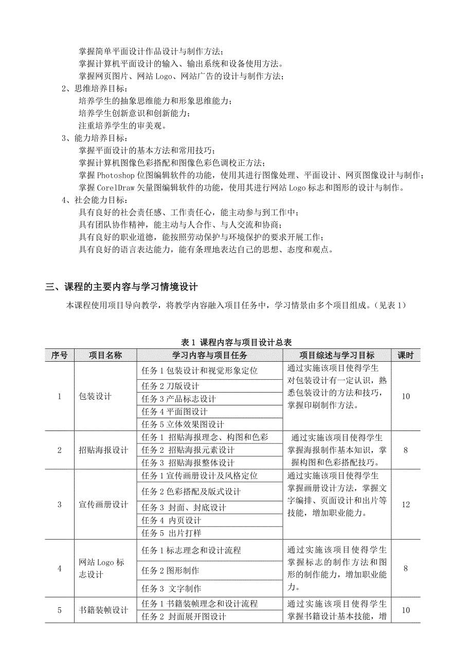 平面设计课程标准_第4页