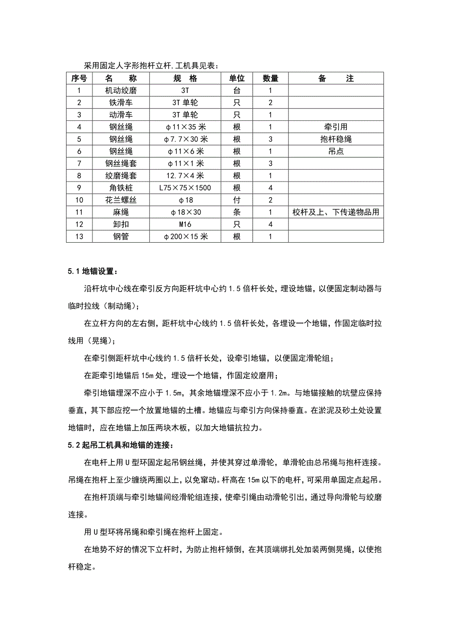 人工立杆作业指导书_第2页