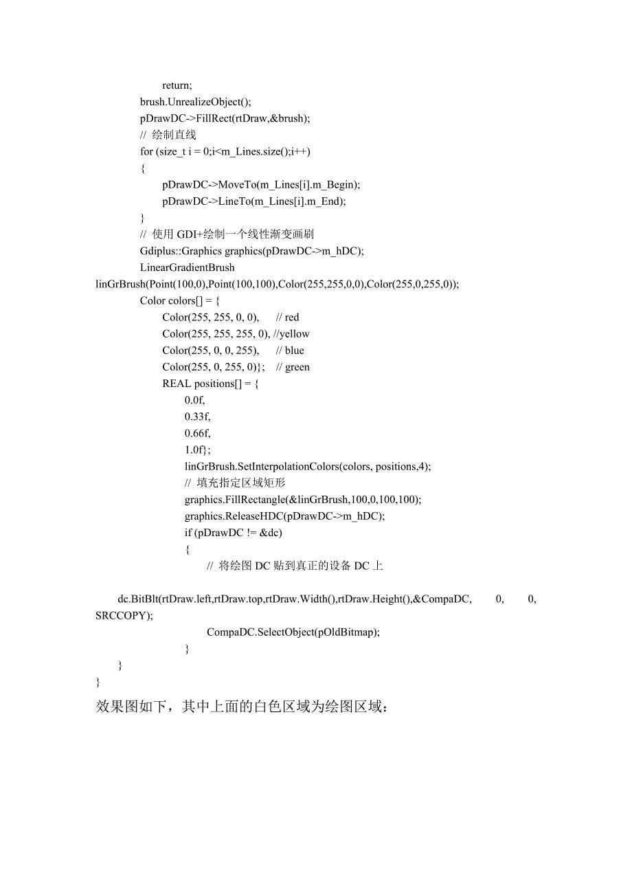 基于对话框的简单双缓冲绘图框架_第5页