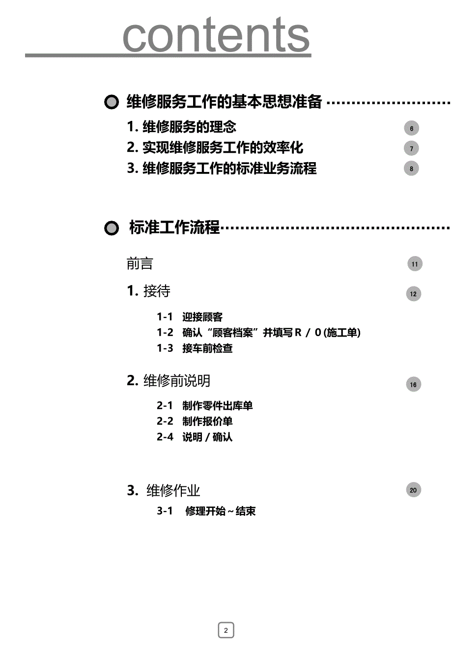 4S店汽车维修接待流程_第2页