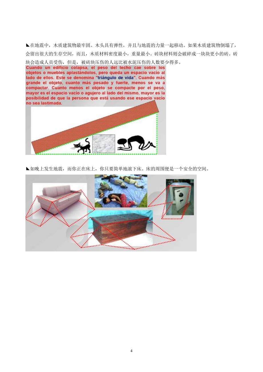 地震来时躲在「生命三角」内可保命_第4页