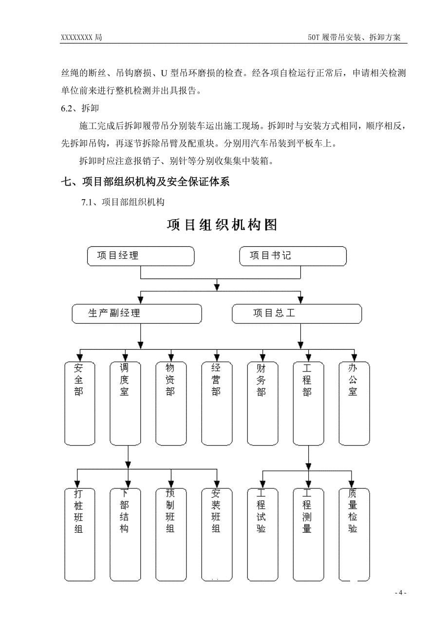 50T履带吊拆卸、安装方案_第5页