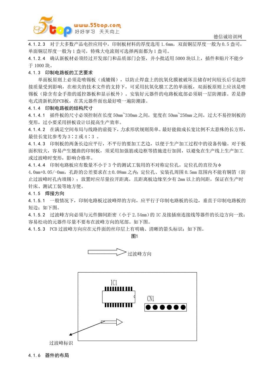 电器公司印刷电路板pcb通用工艺设计规范_第5页