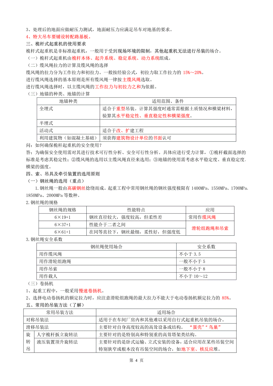 2017年一级建造师《机电实务》最全精编考点_第4页