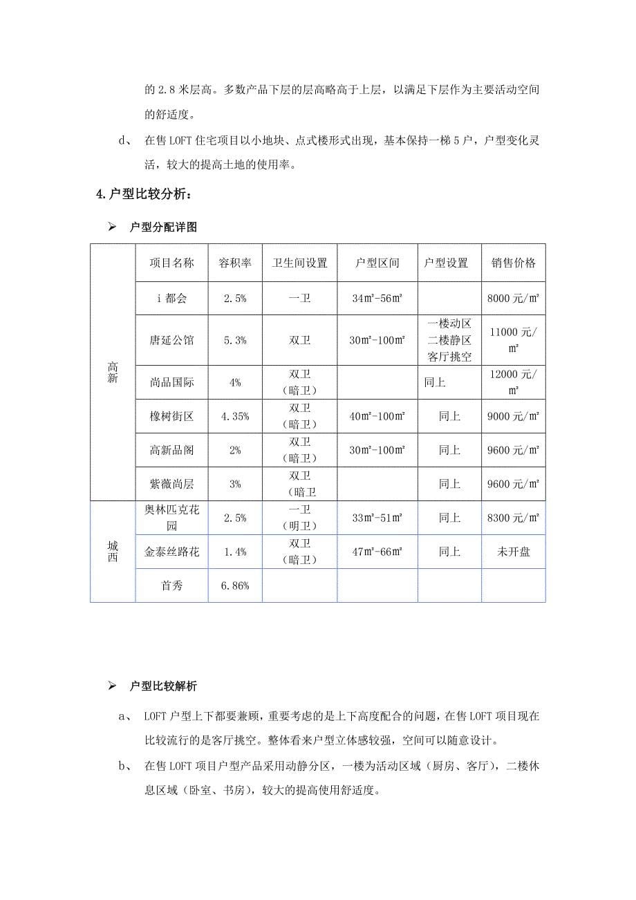 西安LOFT调研报告_第5页