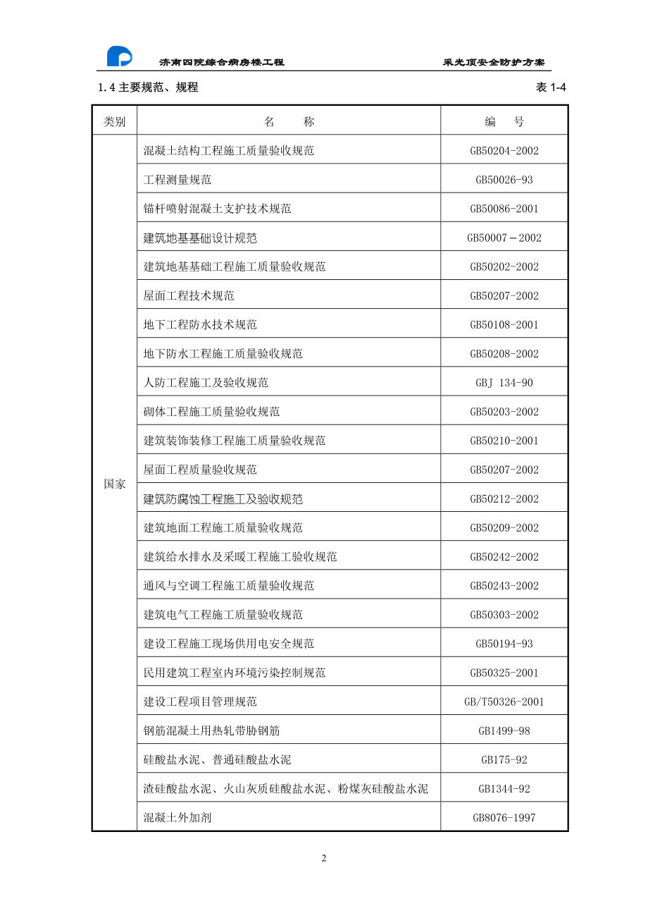 楼房采光顶安全防护方案_第2页