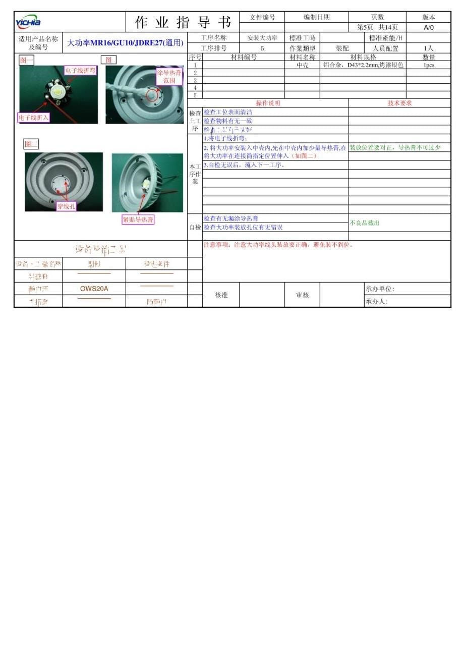 SOP作业指导书模板_第5页