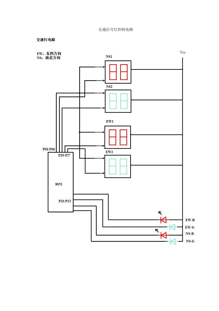 交通信号灯控制系统图_第1页