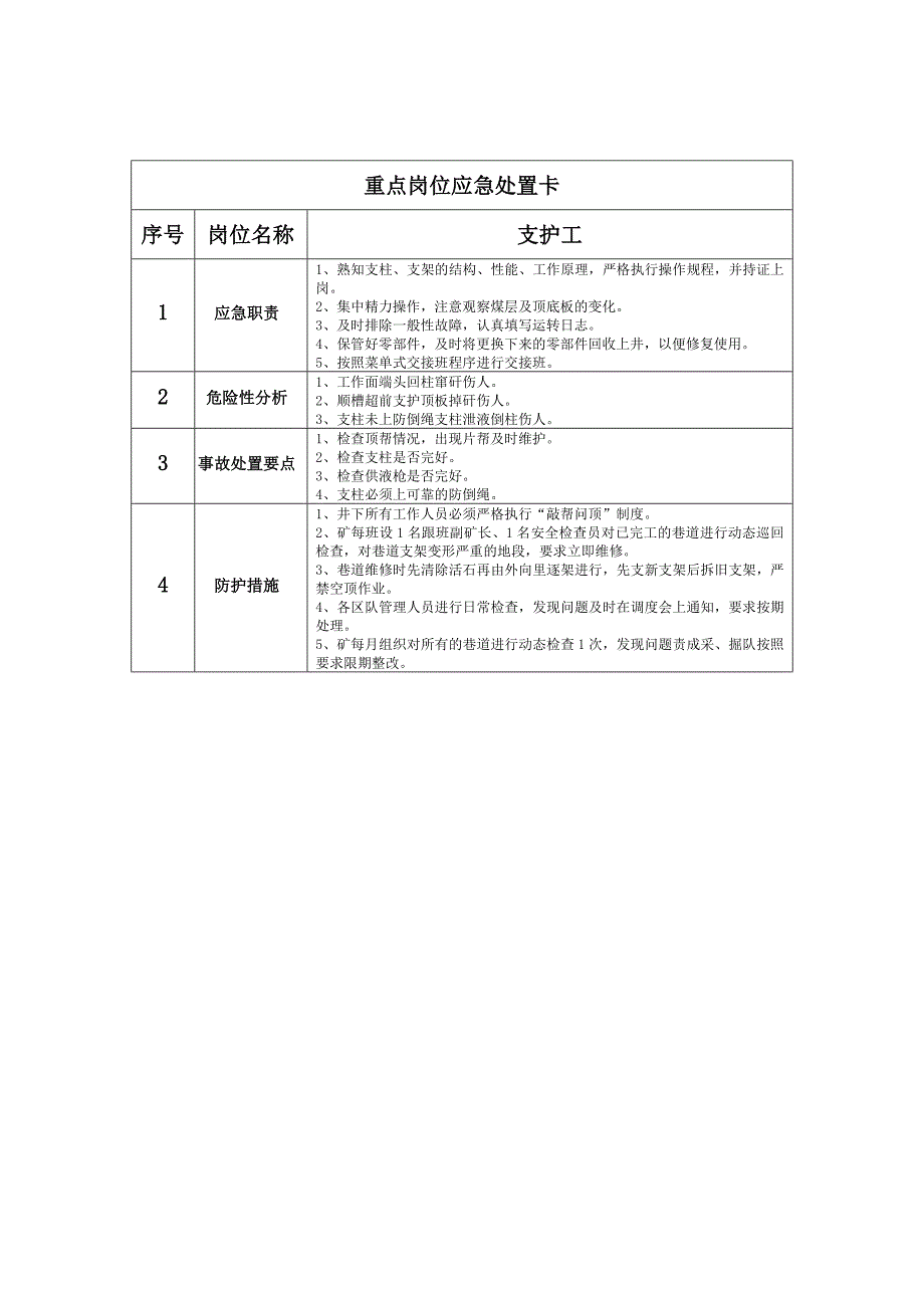 重点岗位应急处置卡_图文_第3页