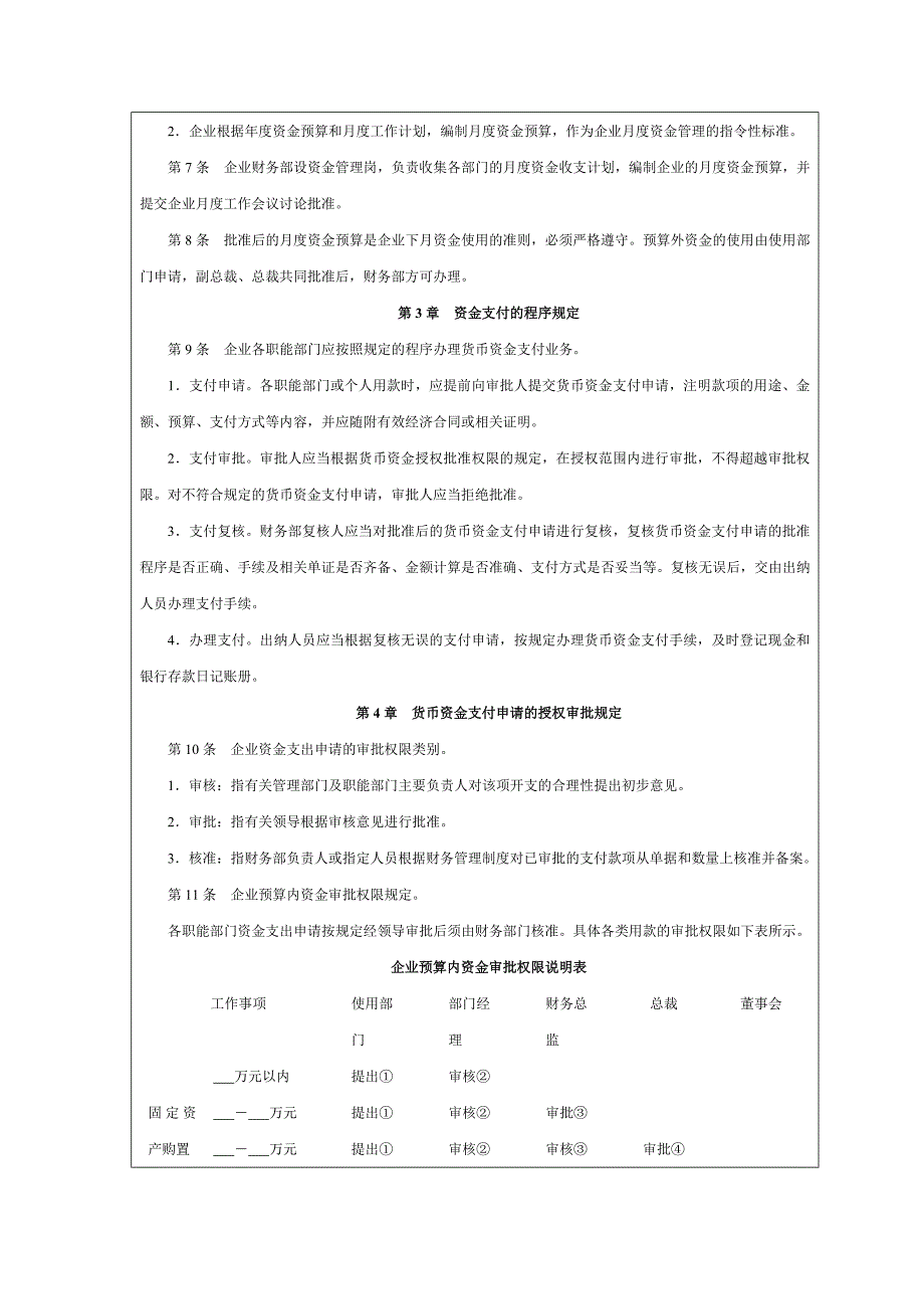 企业内部控制-资金_第4页