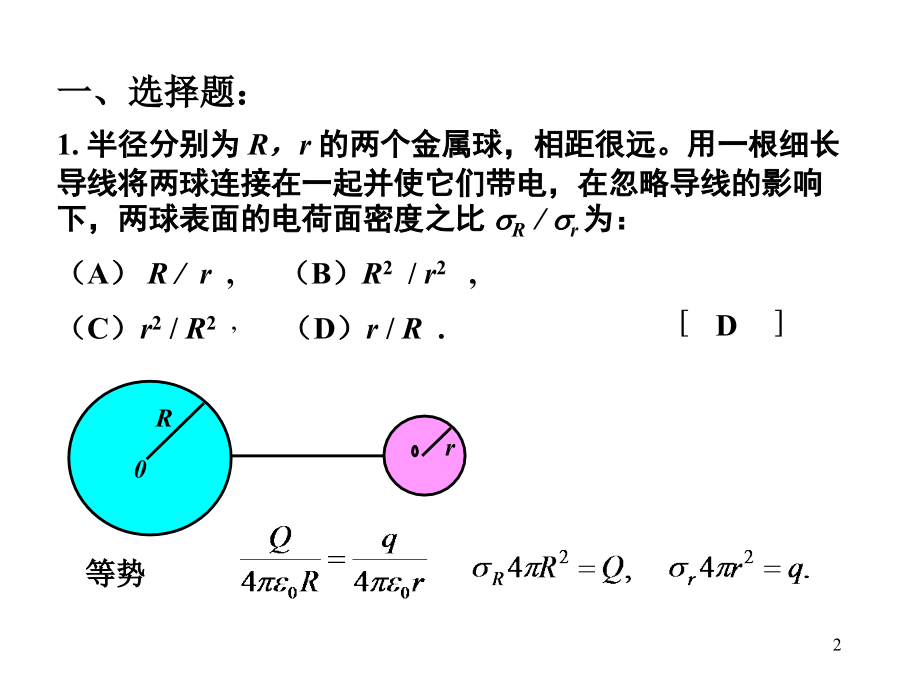 湖南大学 大学物理(下)复习要点及典例分析_第2页