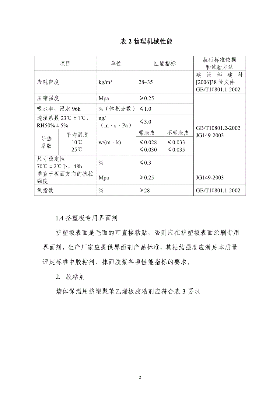 挤塑板薄抹灰外墙外保温系统用_第2页