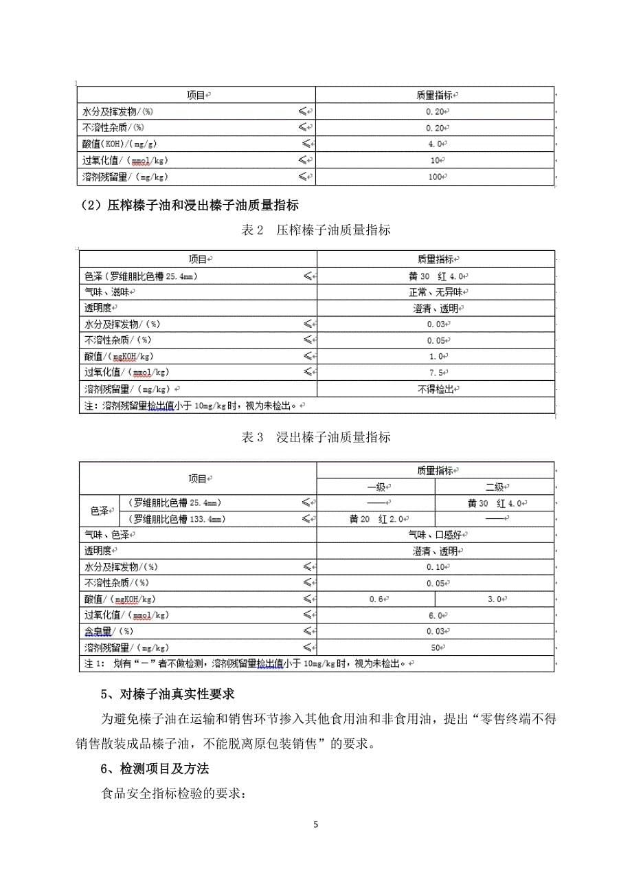 榛子油编制说明_第5页