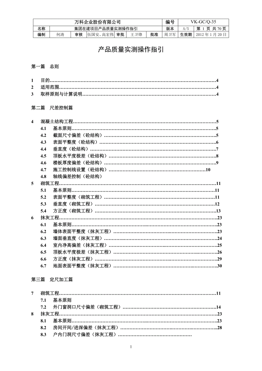 产品质量实测操作指引(a5版20120114)_第1页