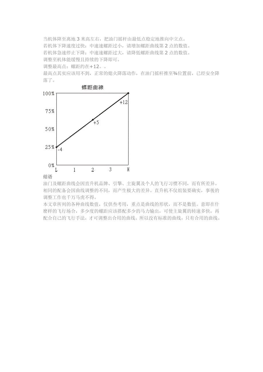 遥控直升机油门与螺距曲线调整教程_第5页