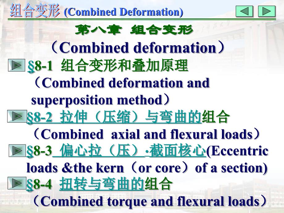 材料力学,第八章 组合变形_第2页