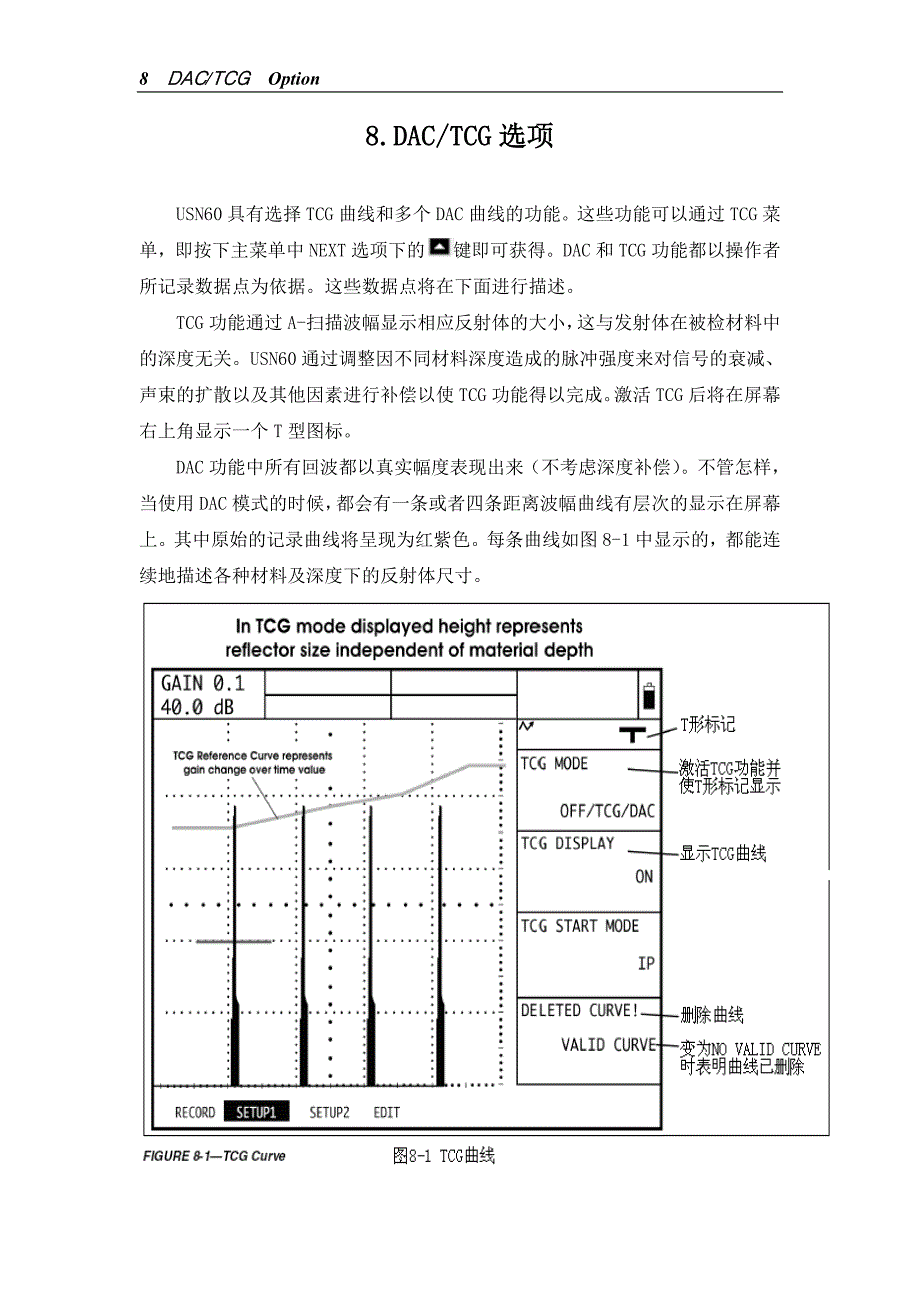USN60 操作手册第八章：DAC和TCG选项_第1页