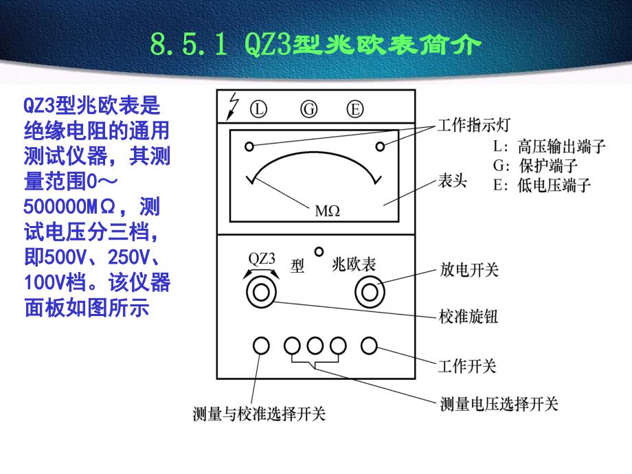 兆欧表与地阻仪使用方法_第3页