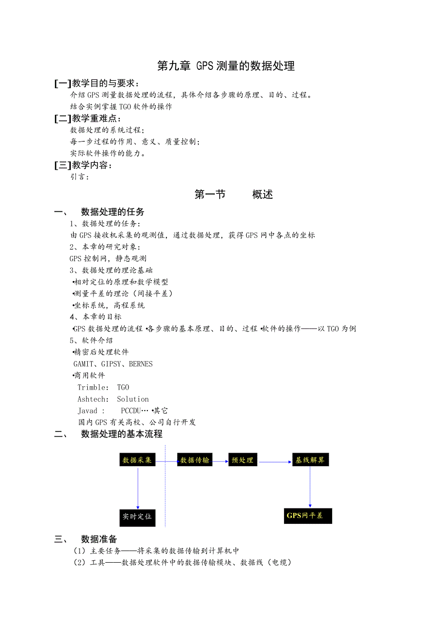 第九章GPS测量数据处理_GPS原理与应用_第2页