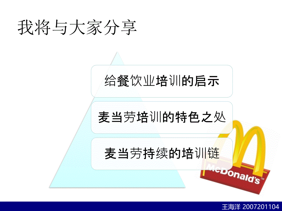 麦当劳培训体系-培训与开发作业_第3页