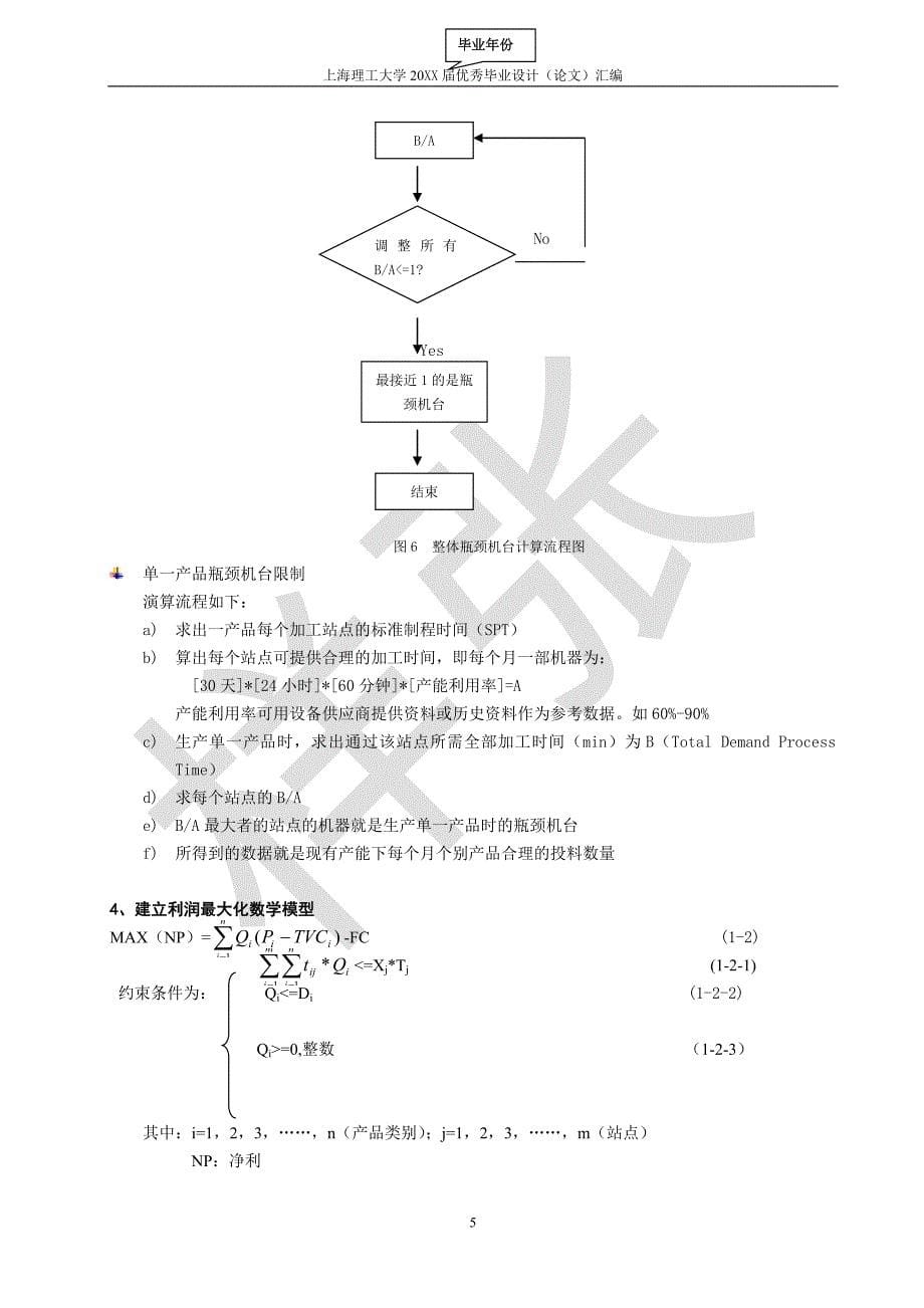 基于利润最大化产品组合的半导体产能规划_第5页