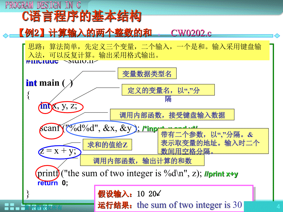 分校C课件第2讲C语言快速入门25_第4页