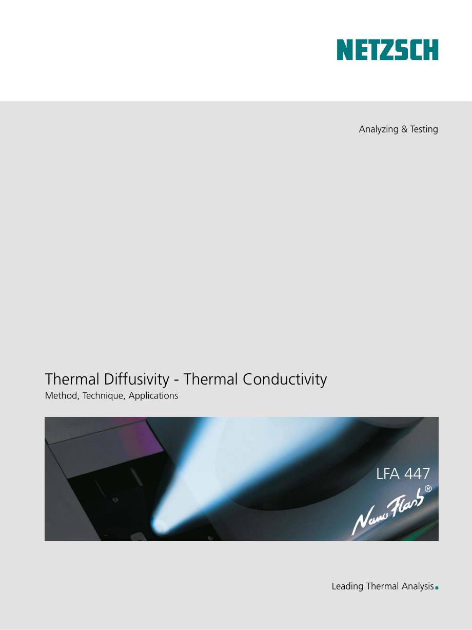 Thermal Diffusivity - Thermal Conductivity_第1页