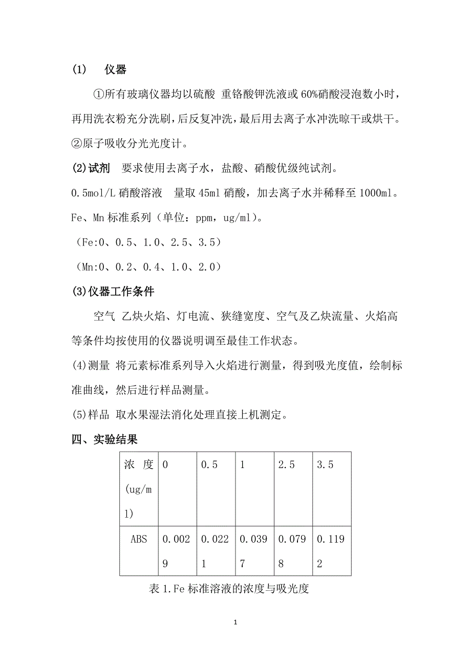 原子吸收光谱法测定水果样品的fe、mn_第2页