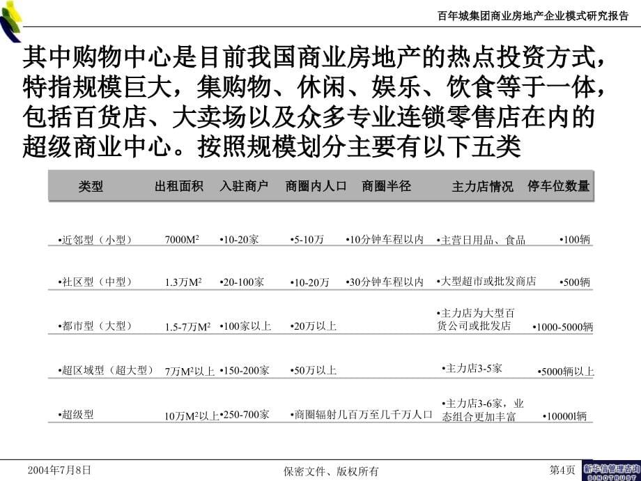 商业房地产企业模式研_第5页