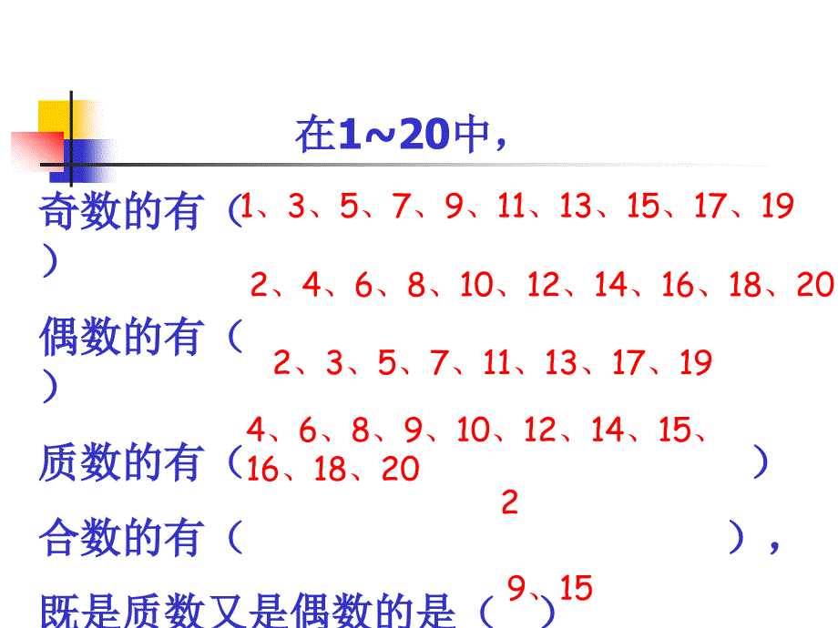 质数、合数、奇数、偶数的练习_第4页