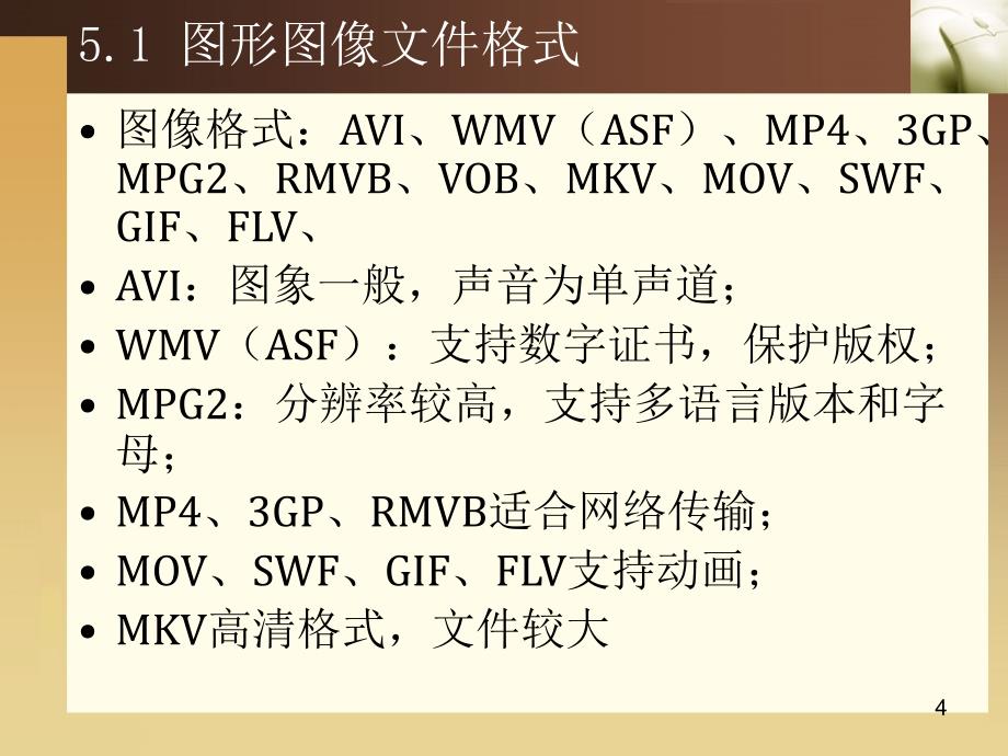 第05章 视频格式、转换及播放软件_第4页