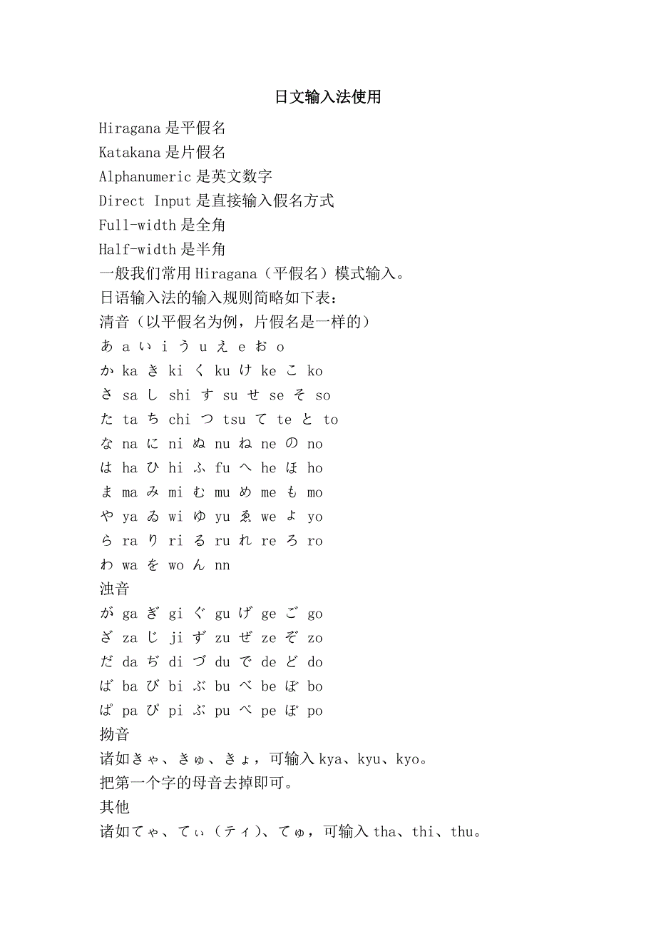 日文输入法使用_第1页